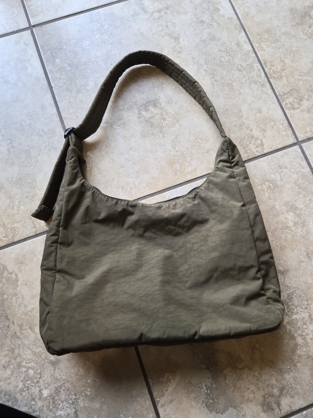 BAGGU EUC GREEN SHOULDER BAG